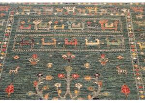 Tappeto Istintia Figurativo Verde Petrolio Multicolore 99x158 Cm