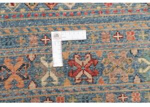 Tappeto Istintia Geometrico Blu Petrolio Terracotta 245x304 Cm