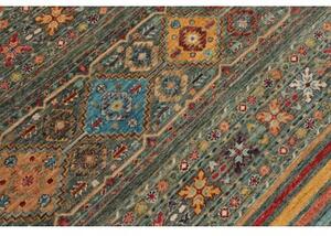 Tappeto Istintia Geometrico Verde Petrolio Blu 276x378 Cm