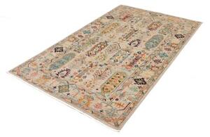 Tappeto Floralia Stilizzato Beige Multicolore 120x193 Cm
