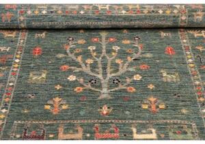 Tappeto Istintia Figurativo Verde Petrolio Multicolore 99x158 Cm