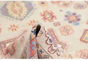 Tappeto Kazak Stilizzato Avorio Blu 195x278 Cm