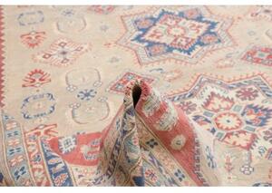 Tappeto Kazak Geometrico Beige Rosso 286x491 Cm