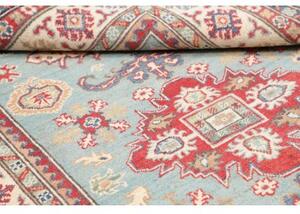 Tappeto Kazak Stilizzato Azzurro Avorio 121x186 Cm