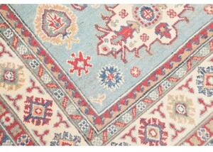 Tappeto Kazak Stilizzato Azzurro Avorio 121x186 Cm