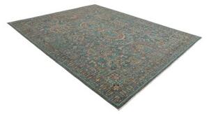 Tappeto Floralia Stilizzato Verde Petrolio Avio 250x307 Cm