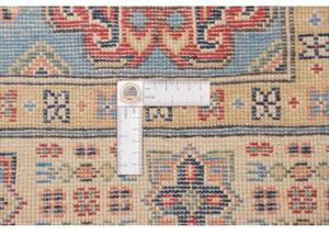 Tappeto Kazak Geometrico Azzurro Beige 122x179 Cm