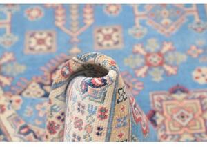 Tappeto Kazak Geometrico Azzurro Beige 122x179 Cm