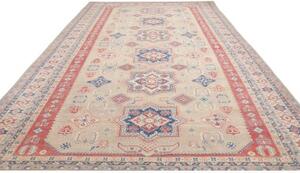 Tappeto Kazak Geometrico Beige Rosso 286x491 Cm
