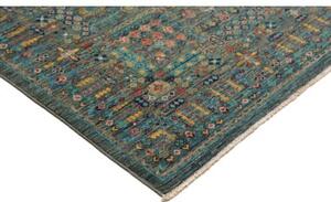Tappeto Floralia Stilizzato Verde Petrolio Avio 250x307 Cm
