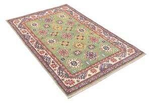 Tappeto Kazak Stilizzato Verde Beige 100x149 Cm