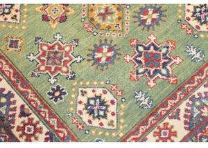 Tappeto Kazak Stilizzato Verde Beige 100x149 Cm