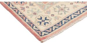 Tappeto Kazak Stilizzato Rosa Antico Avorio 79x131 Cm