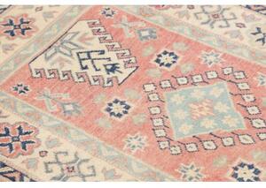 Tappeto Kazak Stilizzato Rosa Antico Avorio 79x131 Cm