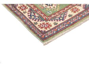 Tappeto Kazak Stilizzato Verde Beige 100x149 Cm