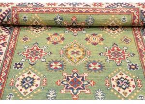 Tappeto Kazak Stilizzato Verde Beige 100x149 Cm
