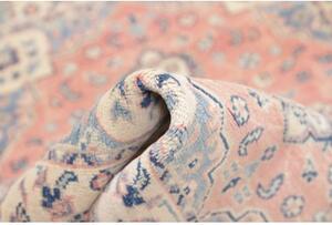 Tappeto Kazak Stilizzato Rosa Antico Blu 84x113 Cm