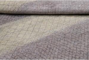 Tappeto Cromopura Geometrico Grigio Lavanda Beige 165x240 Cm