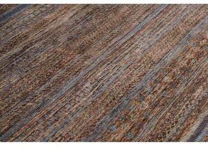 Tappeto Cromopura Geometrico Marrone Blu 122x181 Cm