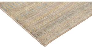 Tappeto Cromopura Geometrico Grigio Azzurro Corsia 77x212 Cm