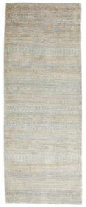 Tappeto Cromopura Geometrico Grigio Azzurro Corsia 77x212 Cm