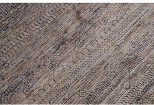 Tappeto Cromopura Geometrico Marrone Grigio 253x350 Cm