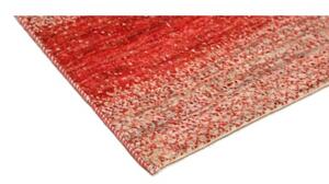 Tappeto Cromopura Geometrico Rosso Ruggine Beige 78x123 Cm