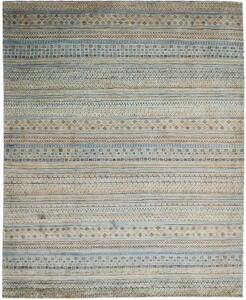 Tappeto Cromopura Geometrico Azzurro Beige 246x303 Cm