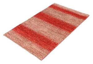 Tappeto Cromopura Geometrico Rosso Ruggine Beige 78x123 Cm