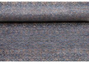 Tappeto Cromopura Geometrico Blu Beige Corsia 78x216 Cm