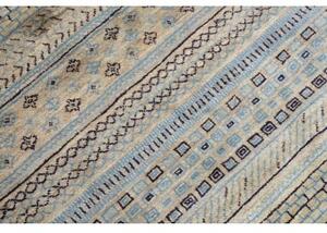 Tappeto Cromopura Geometrico Azzurro Beige 246x303 Cm
