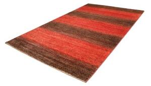 Tappeto Cromopura Geometrico Rosso Ruggine Marrone Scuro 194x310 Cm