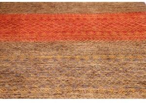 Tappeto Cromopura Geometrico Rosso Ruggine Marrone Tortora 197x295 Cm