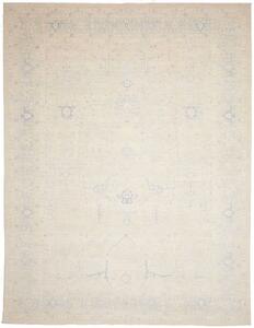 Tappeto Zigler Fine Floreale Avorio Grigio Azzurro 274x359 Cm