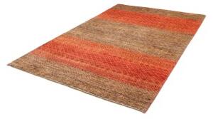 Tappeto Cromopura Geometrico Rosso Ruggine Marrone Tortora 197x295 Cm