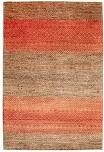 Tappeto Cromopura Geometrico Rosso Ruggine Marrone Tortora 197x295 Cm