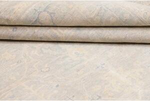 Tappeto Zigler Fine Floreale Avorio Azzurro 245x301 Cm