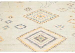 Tappeto Berbero Geometrico Verde Menta Azzurro 245x315 Cm