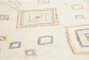 Tappeto Berbero Geometrico Verde Menta Azzurro 245x315 Cm