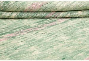 Tappeto Berbero Geometrico Verde Salvia Rosa Pallido 179x288 Cm