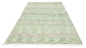 Tappeto Berbero Geometrico Verde Salvia Rosa Pallido 179x288 Cm