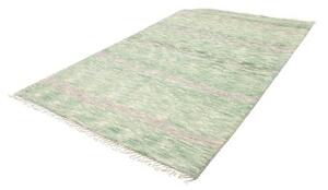 Tappeto Berbero Geometrico Verde Salvia Rosa Pallido 179x288 Cm