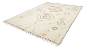 Tappeto Berbero Geometrico Verde Menta Azzurro 245x315 Cm