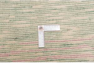 Tappeto Berbero Geometrico Verde Salvia Rosa Pallido 179x288 Cm