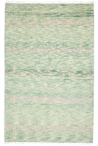 Tappeto Berbero Geometrico Verde Salvia Rosa Pallido 179x288 Cm