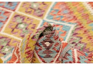 Tappeto Kilim Geometrico Multicolore 102x140 Cm