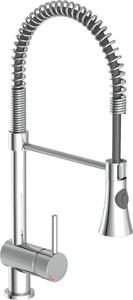 Rubinetto da cucina SCHÜTTE CORNWALL, rubinetto da cucina estraibile, miscelatore da cucina girevole a 360°, cromo