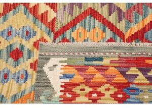 Tappeto Kilim Geometrico Multicolore 207x292 Cm