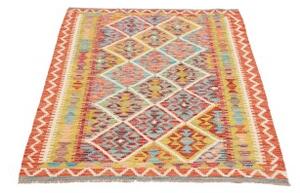 Tappeto Kilim Geometrico Multicolore 102x140 Cm