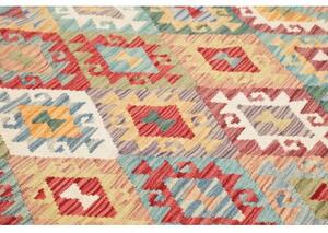 Tappeto Kilim Geometrico Multicolore 174x223 Cm